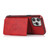 Calf Texture Magnetic Card Bag Case