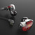 QKZ VK5 In-ear Dynamic Subwoofer Wire-controlled HiFi Sports Earphone with Mic
