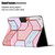 Marble Pattern Smart Leather Tablet Case
