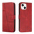 Stitching Calf Texture Buckle Leather Phone Case