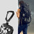 Two-Tone Printed Earphone Case with Switch Lock & Carabiner