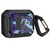 Two-Tone Printed Earphone Case with Switch Lock & Carabiner