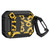 Two-Tone Printed Earphone Case with Switch Lock & Carabiner