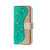 Laser Glitter Powder Matching Crocodile Texture Leather Phone Case