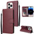 Multifunctional Horizontal Flip Leather Case with Three Card Slot