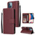 Multifunctional Horizontal Flip Leather Case with Three Card Slot