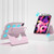 Front Stand Rotating Clear Back Smart Tablet Case