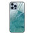 Marble Pattern Glass Protective Phone Case