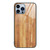 Wood Grain Glass Protective Case