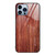Wood Grain Glass Protective Case