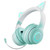 BT029C RGB Dual Modes Cat Ear Wireless Bluetooth Headphone