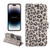 Leopard Pattern Horizontal Flip Leather Phone Case