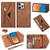 Skin Feel Zipper Horizontal Flip Leather Case