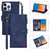 Zipper Multi-card Slots Horizontal Flip Leather Case