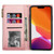 Zipper Multi-card Slots Horizontal Flip Leather Case