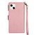 Zipper Multi-card Slots Horizontal Flip Leather Case
