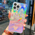 Laser Paper + Butterfly Pattern TPU Shockproof Protective Case