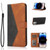 Dual-color Stitching Leather Phone Case