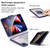Mutural Transparent Holder Tablet Case