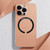 Leather Electroplated Magsafe Case