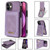 N.BEKUS Vertical Flip Card Slot RFID Phone Case