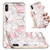 Electroplated Marble Pattern TPU Phone Case