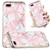 Electroplated Marble Pattern TPU Phone Case