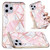 Electroplated Marble Pattern TPU Phone Case