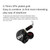 CVJ-CVM Dual Magnetic Ring Iron Hybrid Drive Fashion In-Ear Wired Earphone With Mic Version