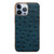 Genuine Leather Ostrich Texture Nano Case