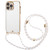 Electroplated Two-color TPU Phone Case with Lanyard
