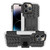 Tire Texture TPU + PC Phone Case with Holder