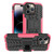 Tire Texture TPU + PC Phone Case with Holder