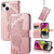 Butterfly Embossing Leather Case