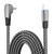 3A USB-C/Type-C to 8 Pin Elbow Fast Charge Data Cable