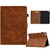 Embossed Smile Flip Tablet Leather Smart Case