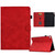 Embossed Smile Flip Tablet Leather Smart Case