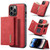 DG.MING M1 Series 3-Fold Multi Card Wallet Leather Case