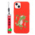 Silicone Painted Phone Case with Lanyard