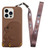 Silicone Wallet Phone Case with Lanyard