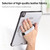 360 Degree Rotation Handheld Leather Back Tablet Case with Pencil Slot