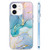 Coloured Glaze Marble Phone Case