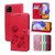 Rose Embossed Flip PU Leather Phone Case