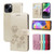 Rose Embossed Flip PU Leather Phone Case