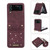 Three-fold RFID Leather Phone Case with Lanyard