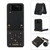Three-fold RFID Leather Phone Case with Lanyard