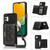 Three-fold RFID Leather Phone Case with Lanyard