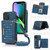 Three-fold RFID Leather Phone Case with Lanyard