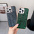 Nano Electroplate Mahjong Texture Leather Phone Case