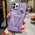 Side Leather Rotation Card Holder Phone Case